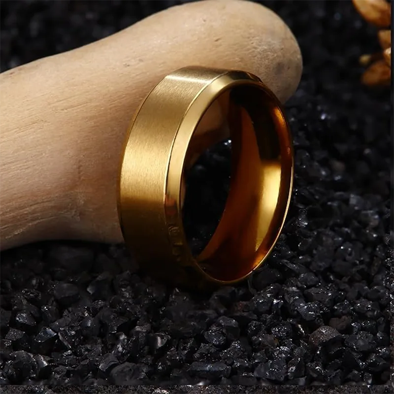 Anillo Hombre Acero Inoxidable