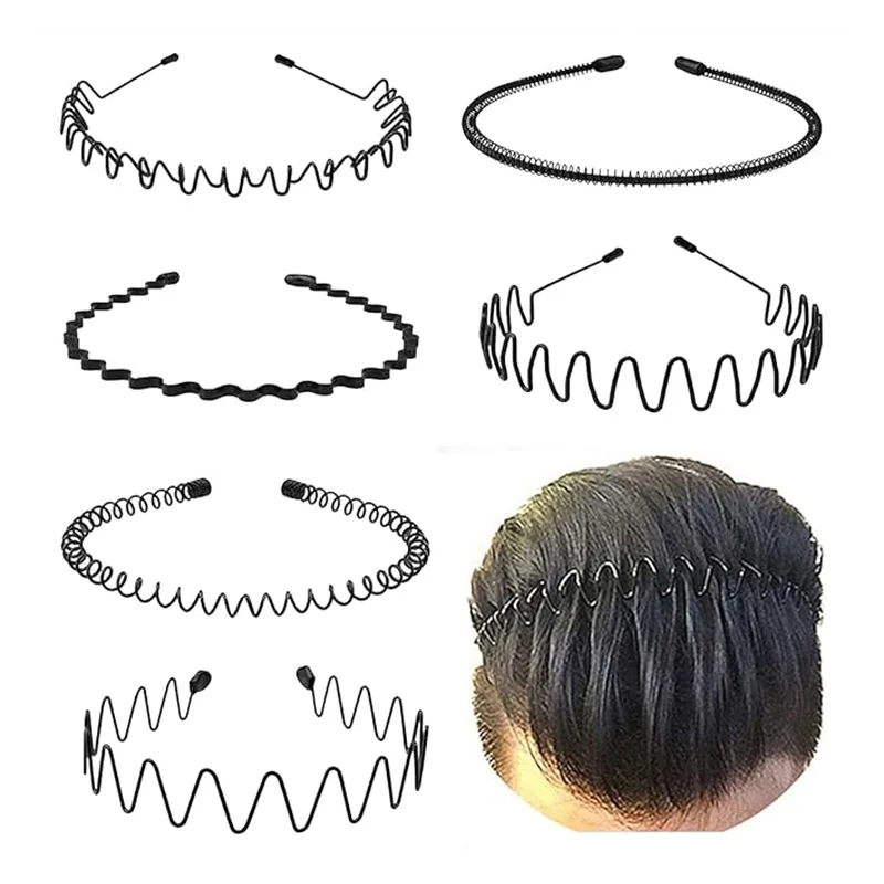 Diademas de metal rizadas adecuadas